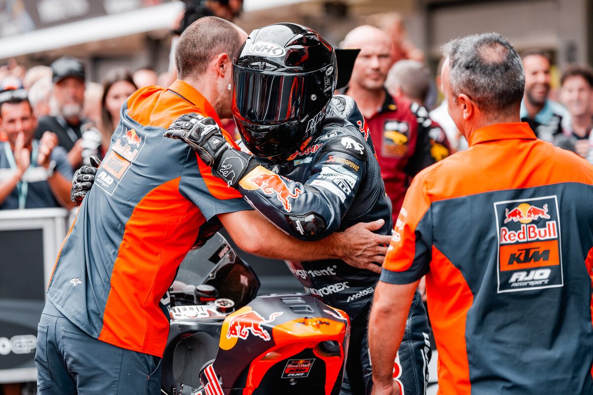 Daniel Muñoz Red Bull KTM Ajo Moto2 Catalunya