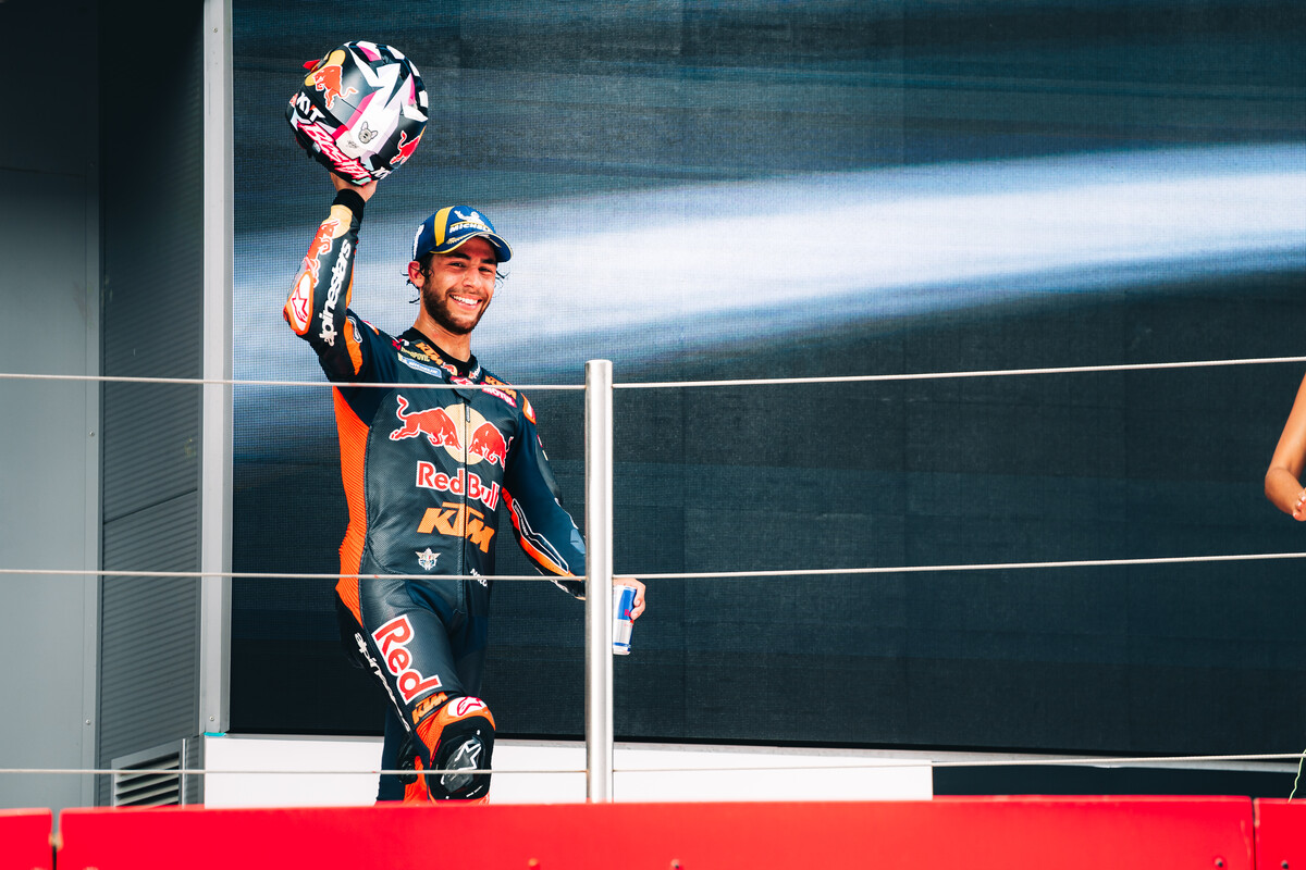 Enea Bastianini 2025 MotoGP Catalunya Sunday