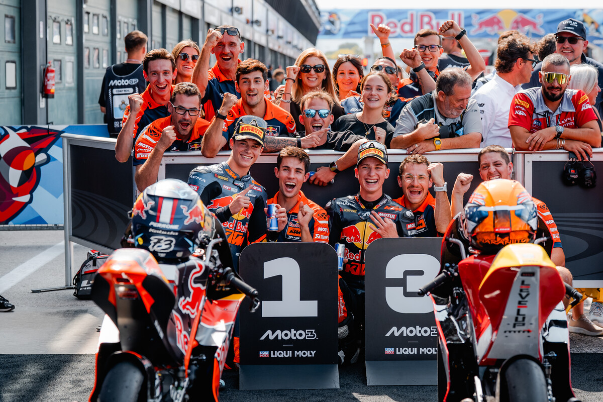 Valentin Perrone 2025 Red Bull KTM Tech3 Misano