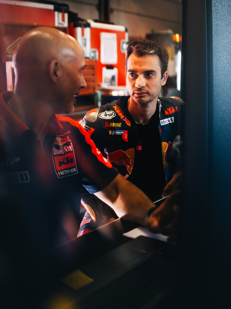 Dani Pedrosa 2025 IRTA test Misano