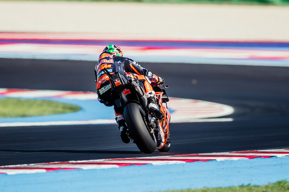 Brad Binder 2025 MotoGP IRTA test Misano