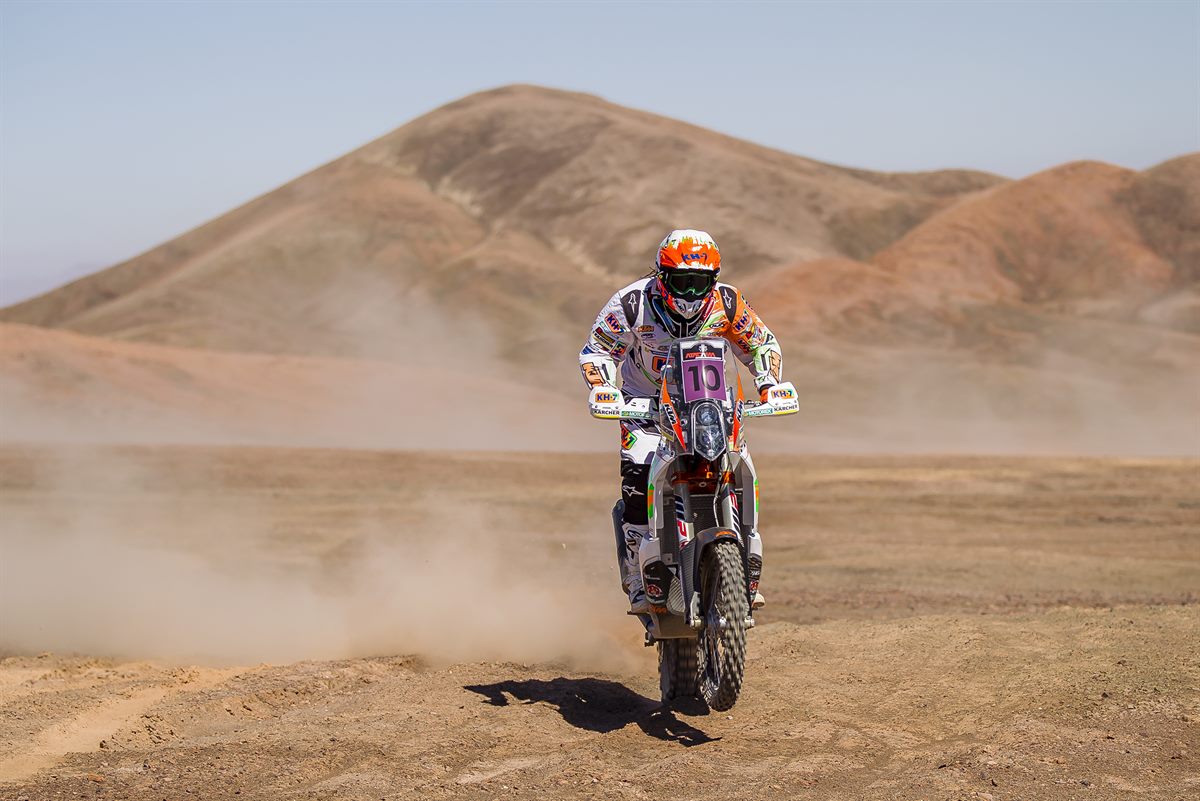 Laia Sanz KTM 450 RALLY Atacama 2016