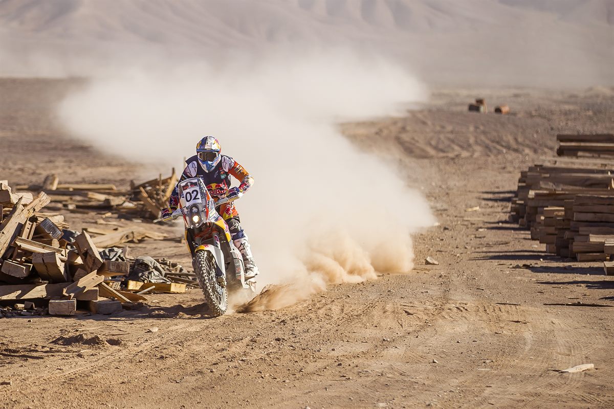 Sam Sunderland KTM 450 RALLY Atacama 2016