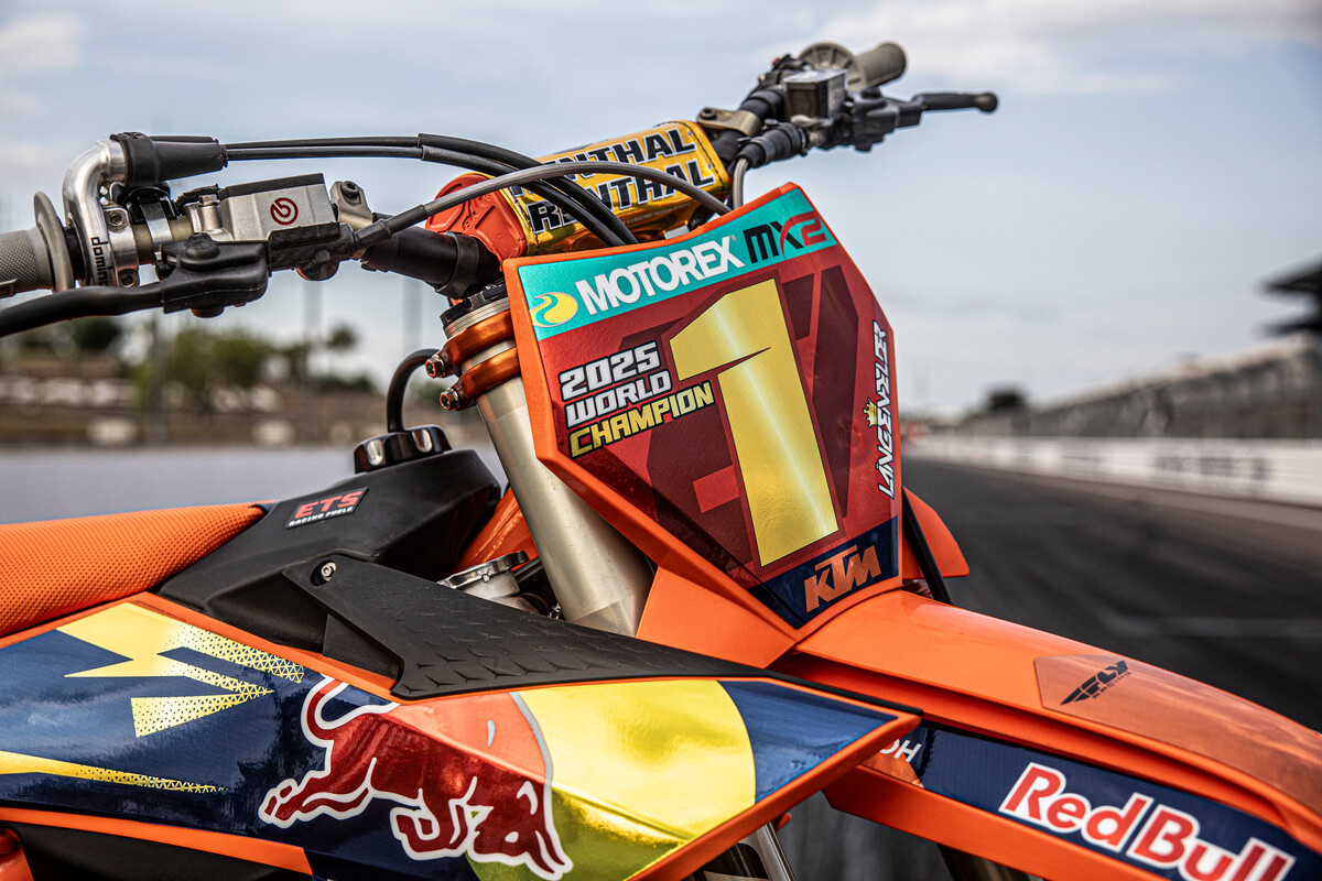 Simon Laengenfelder 2025 KTM 250 SX-F Darwin