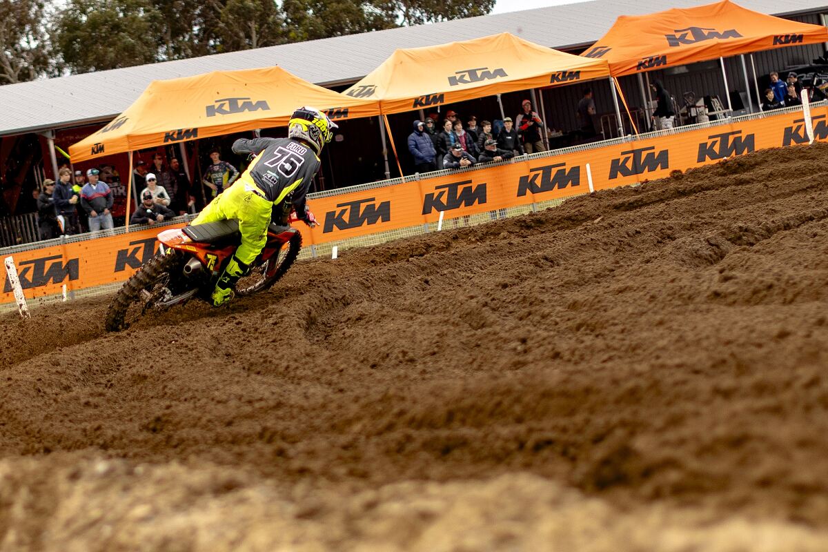 COOPER FORD 02 - KTM JUNIOR RACING TEAM - AJMX GILLMAN