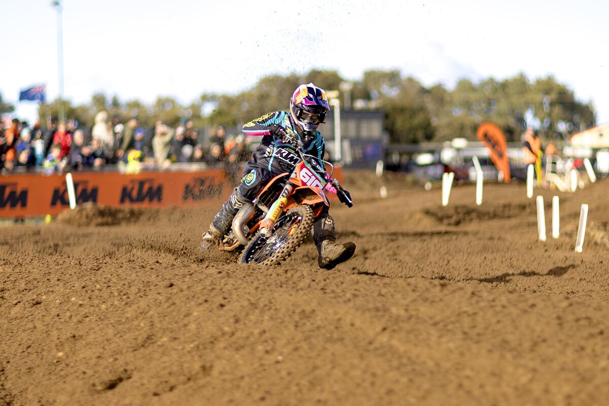 OLLIE BIRKITT 03 - KTM JUNIOR RACING TEAM - AJMX GILLMAN
