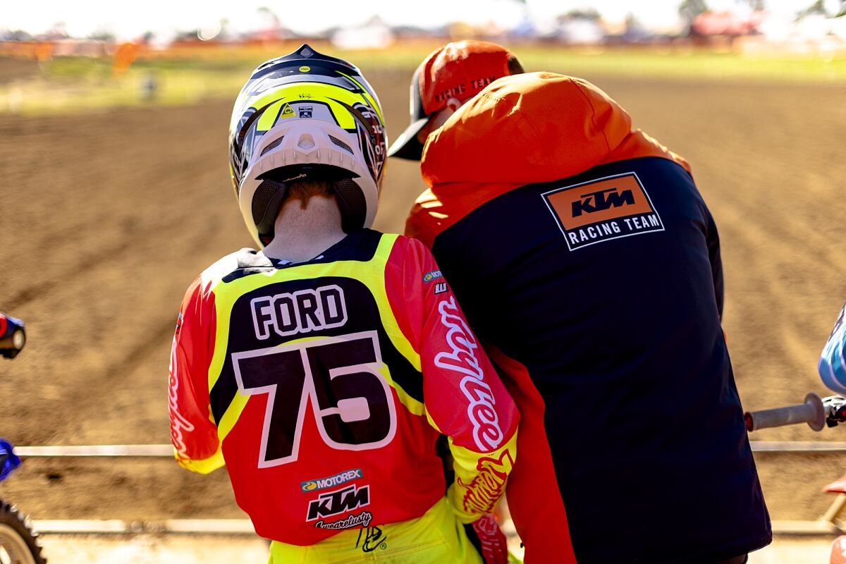 COOPER FORD 04 - KTM JUNIOR RACING TEAM - AJMX GILLMAN