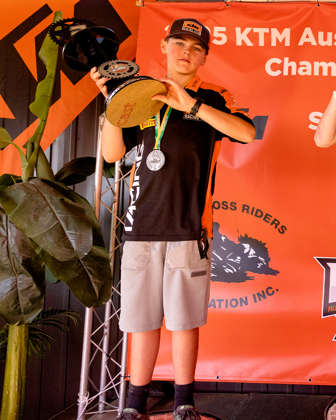 OLLIE BIRKITT 05 - KTM JUNIOR RACING TEAM - AJMX GILLMAN