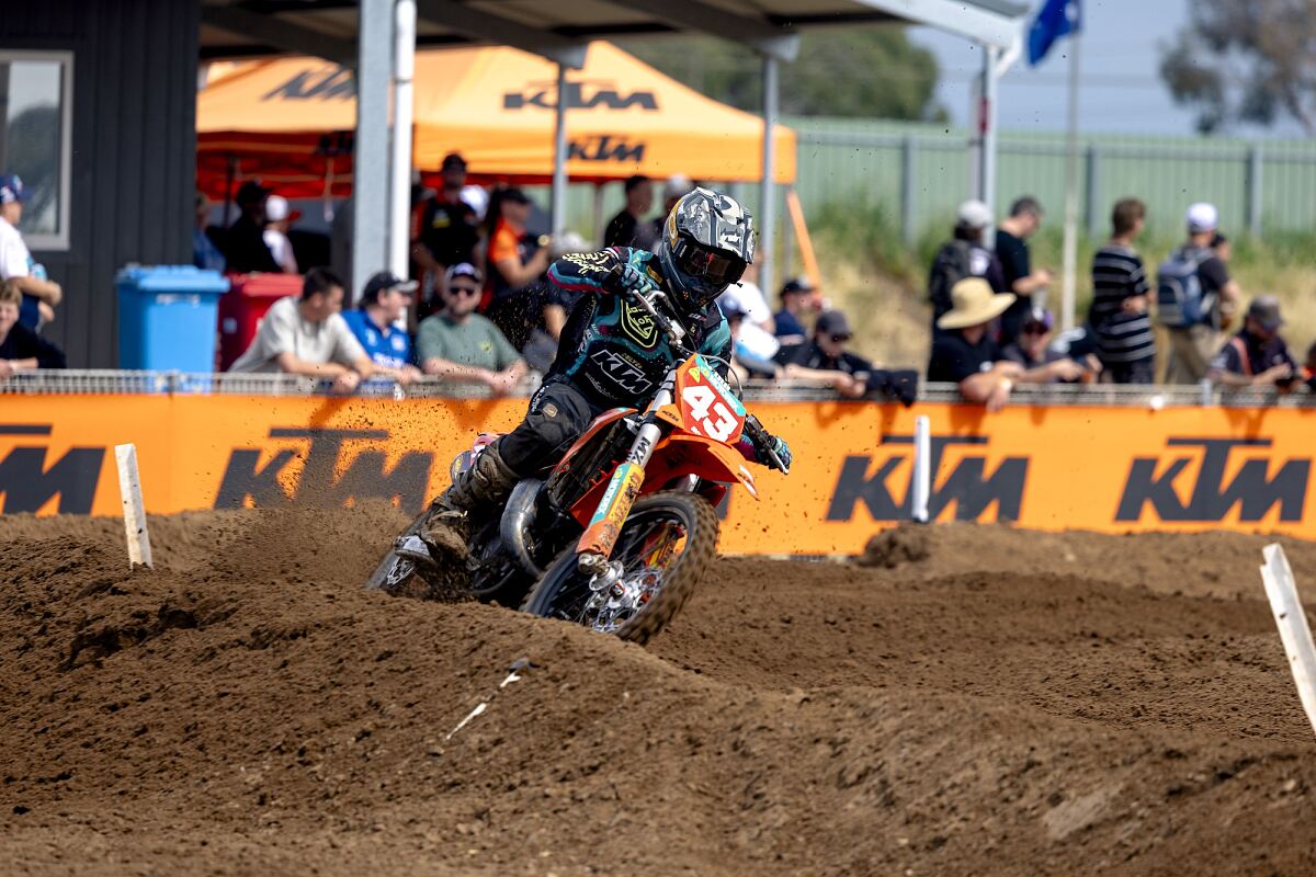 NATE PERRETT - KTM JUNIOR RACING TEAM - AJMX GILLMAN