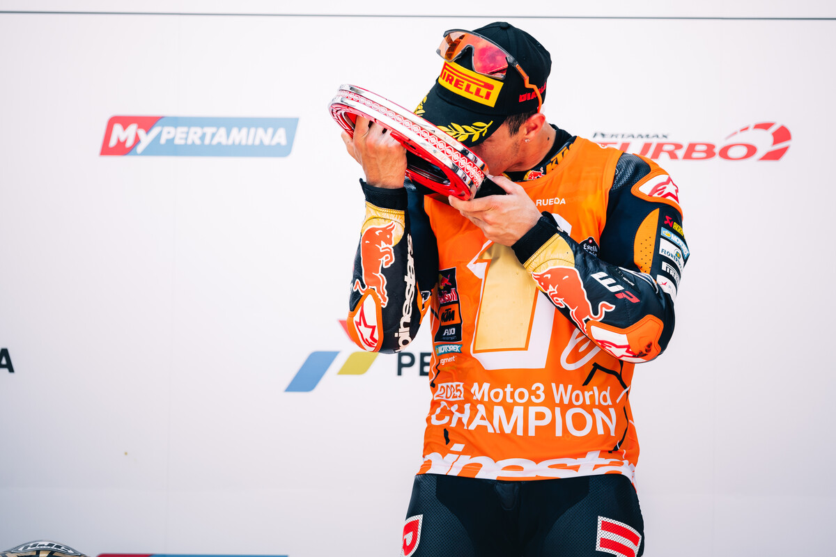 Jose Antonio Rueda Moto3 2025 world champion