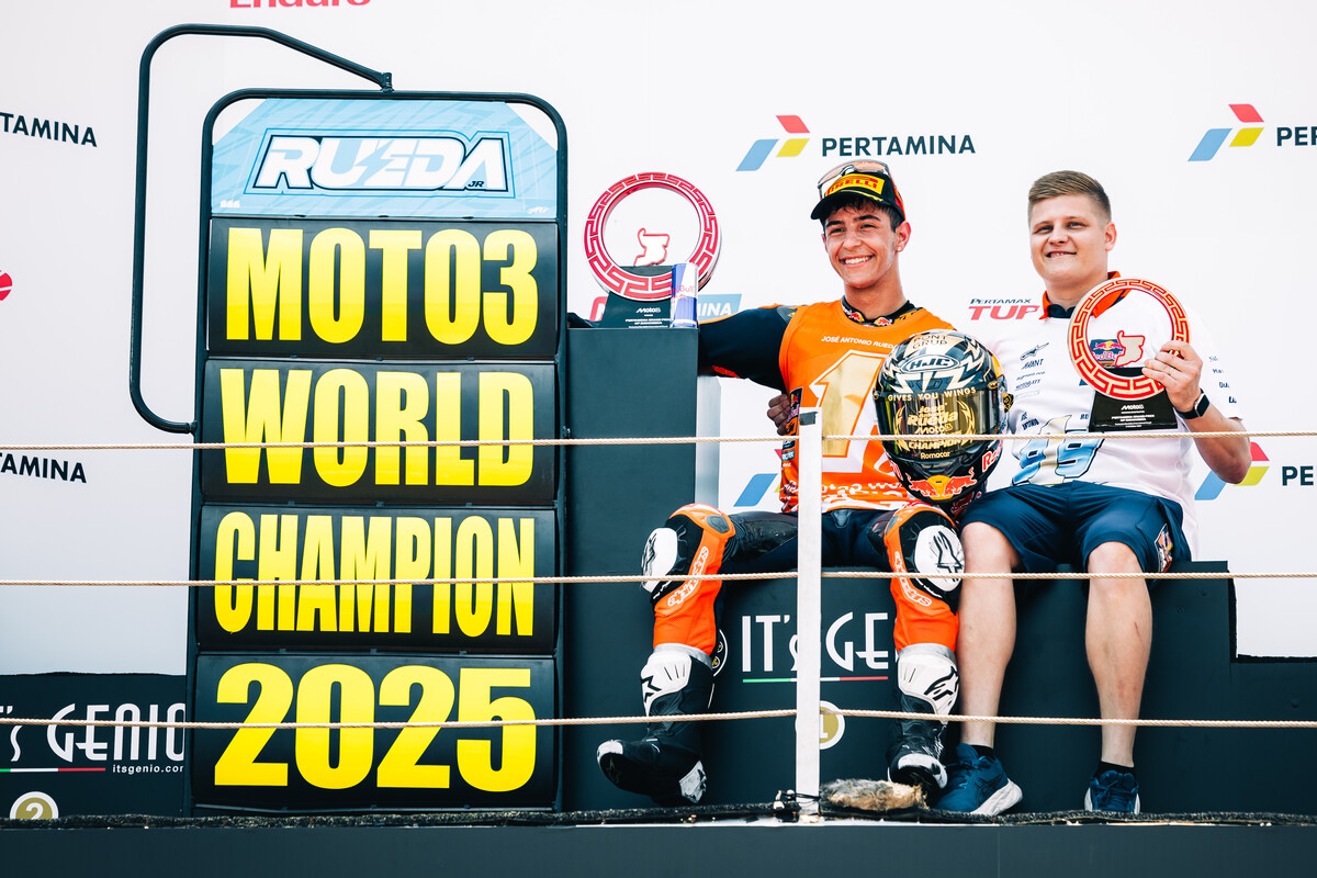 Jose Antonio Rueda Moto3 2025 world champion