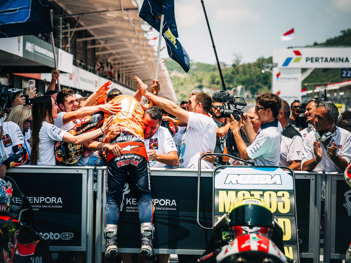 Jose Antonio Rueda Moto3 2025 world champion