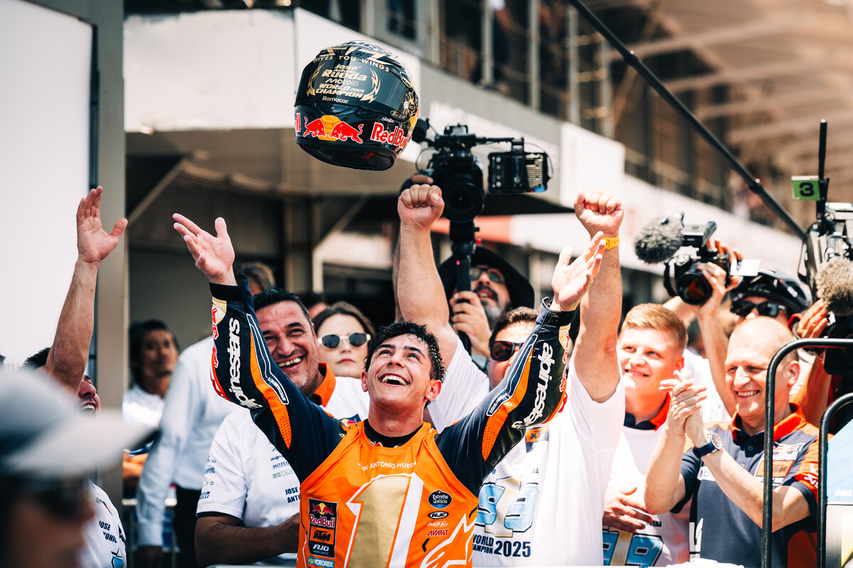 Jose Antonio Rueda Moto3 2025 world champion