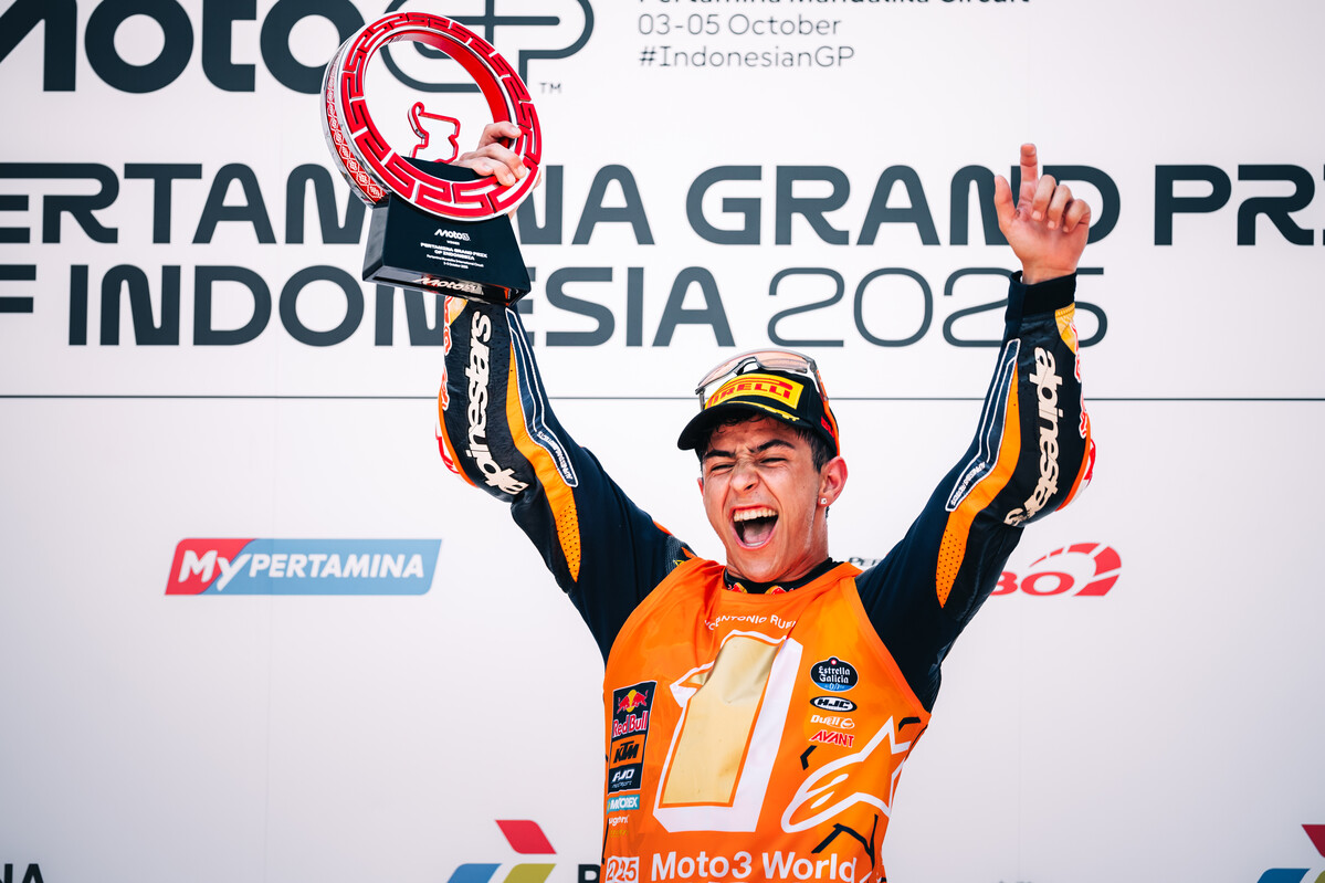 Jose Antonio Rueda Moto3 2025 Mandalika world champion