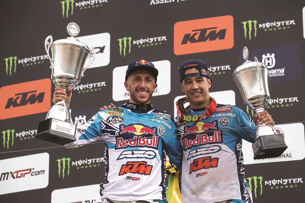 Big podium day for Red Bull KTM factory riders at Assen MXGP - KTM ...