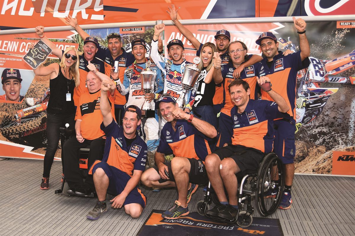 Tony Cairoli, Glenn Coldenhoff & Team Paddock Assen 2016 