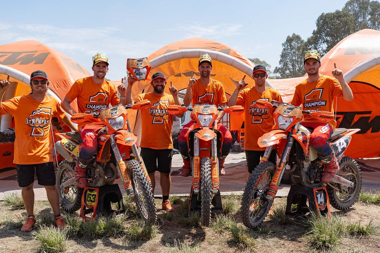 CLASS WINNERS - KTM DM31 RACING TEAM - AEC GYMPIE