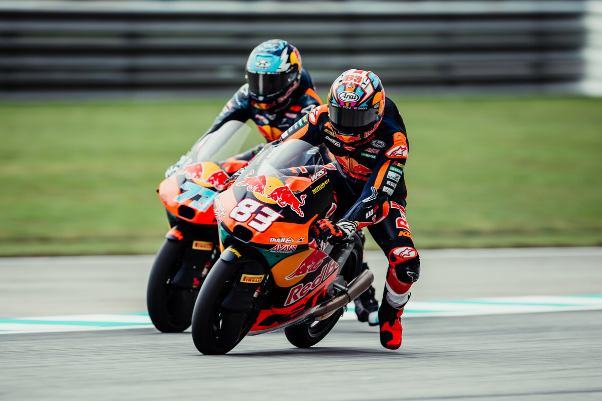 Alvaro Carpe 2025 Red Bull KTM Ajo Moto3 Sepang