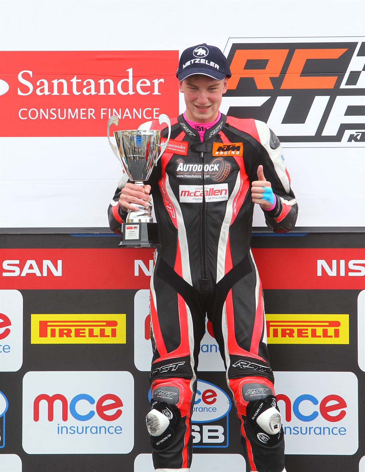 Aaron Wright podium