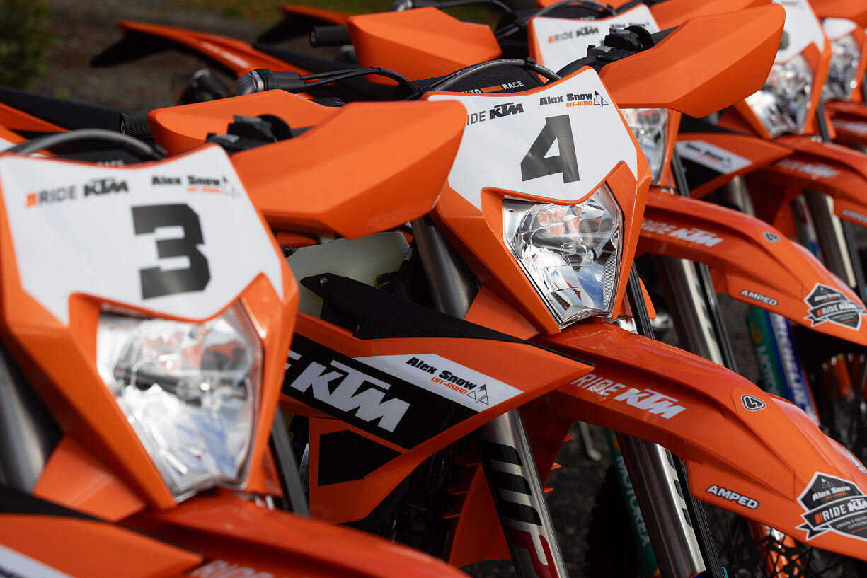 KTM ENDURO RANGE
