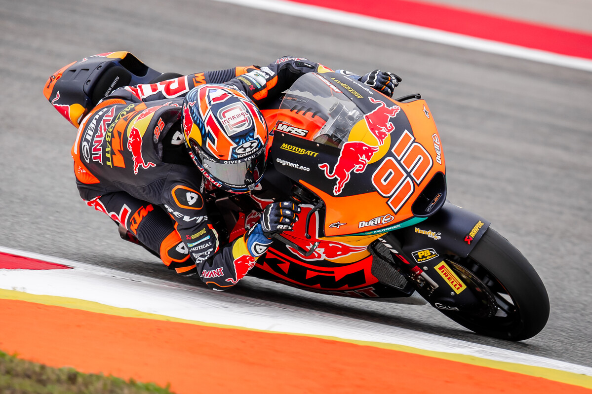 Collin Veijer Red Bull KTM Ajo Moto2 Portimao