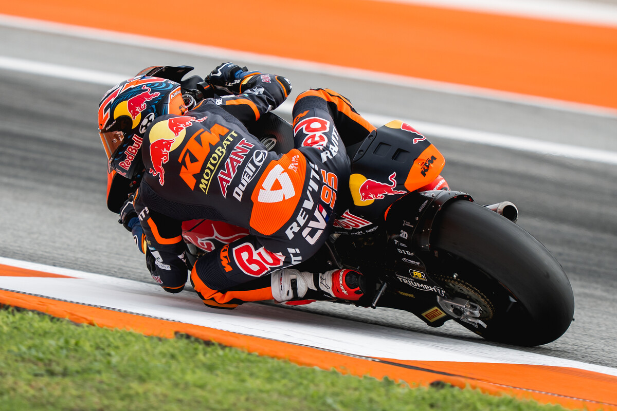 Collin Veijer Red Bull KTM Ajo Moto2 Valencia