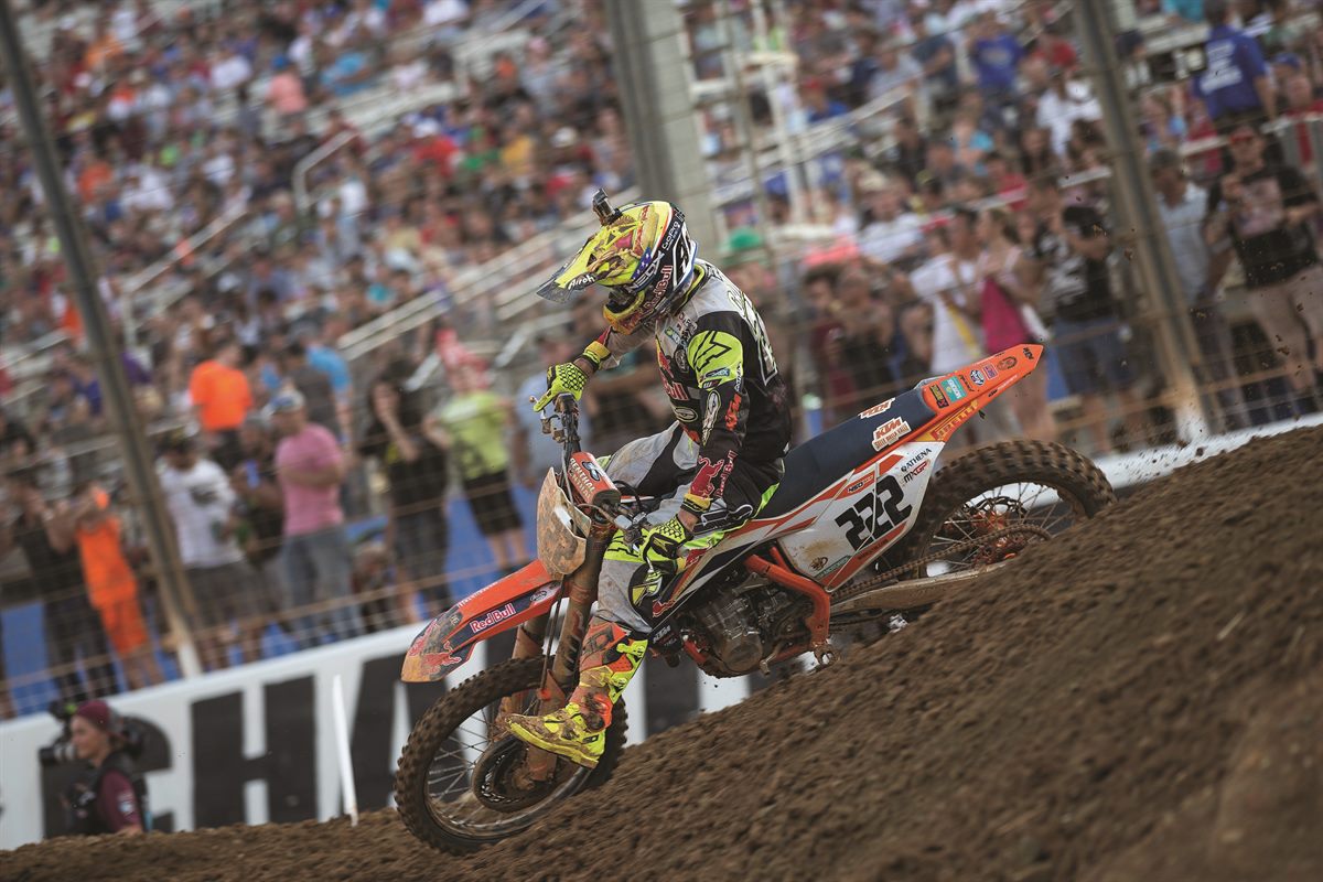 Tony Cairoli KTM 450 SX-F Charlotte 2016