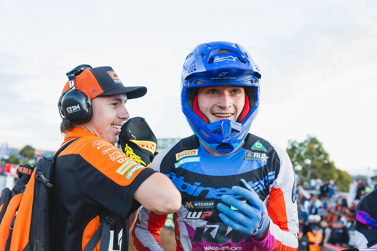 BYRON DENNIS 04 - KTM RACING TEAM - ADELAIDE AUSX