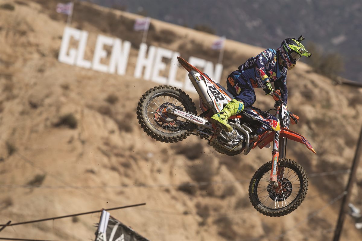 Tony Cairoli KTM 450 SX-F Glen Helen 2016