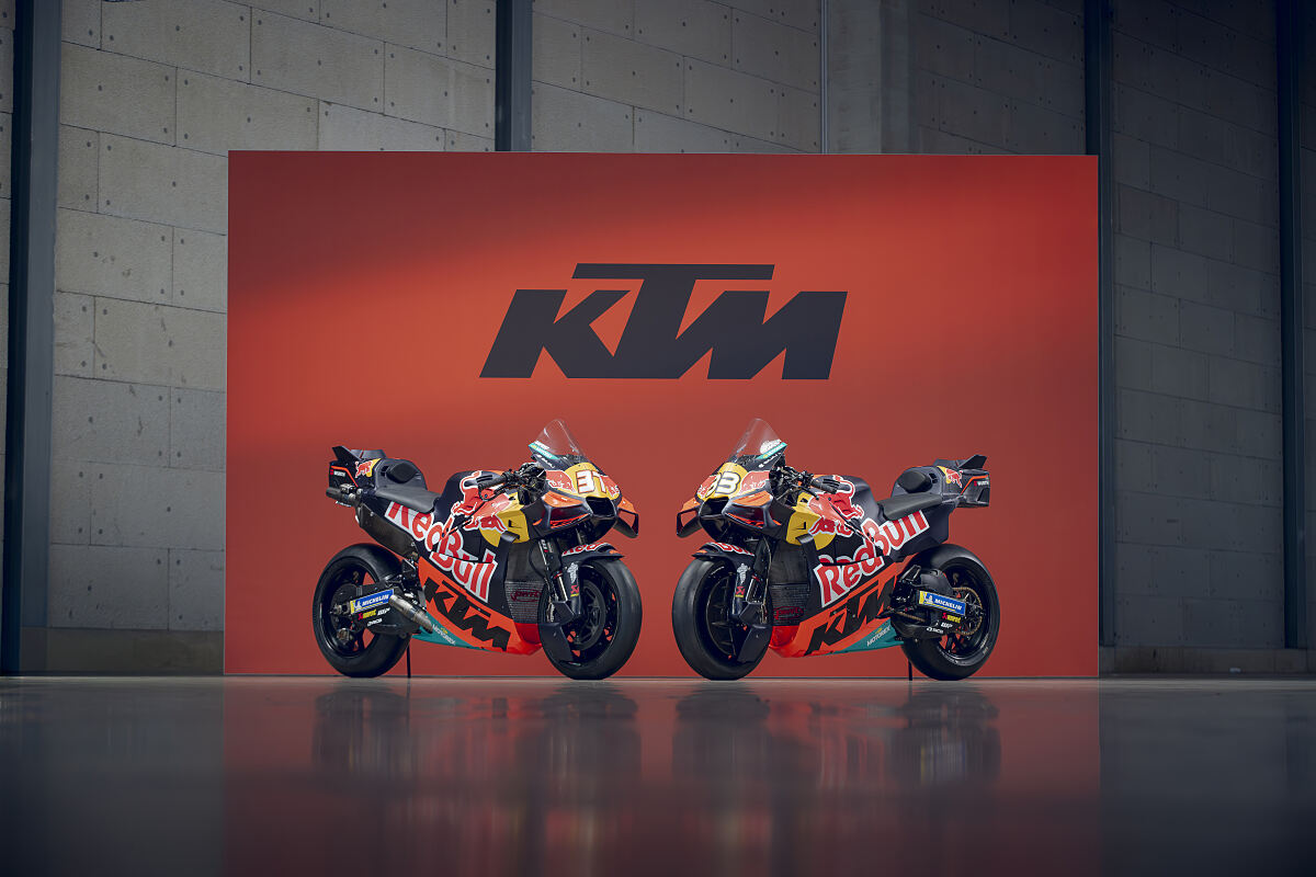 2026 MotoGP Red Bull KTM Team launch photoshoot images