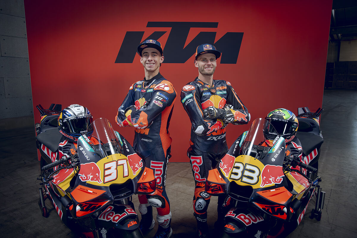 2026 MotoGP Red Bull KTM Team launch photoshoot images