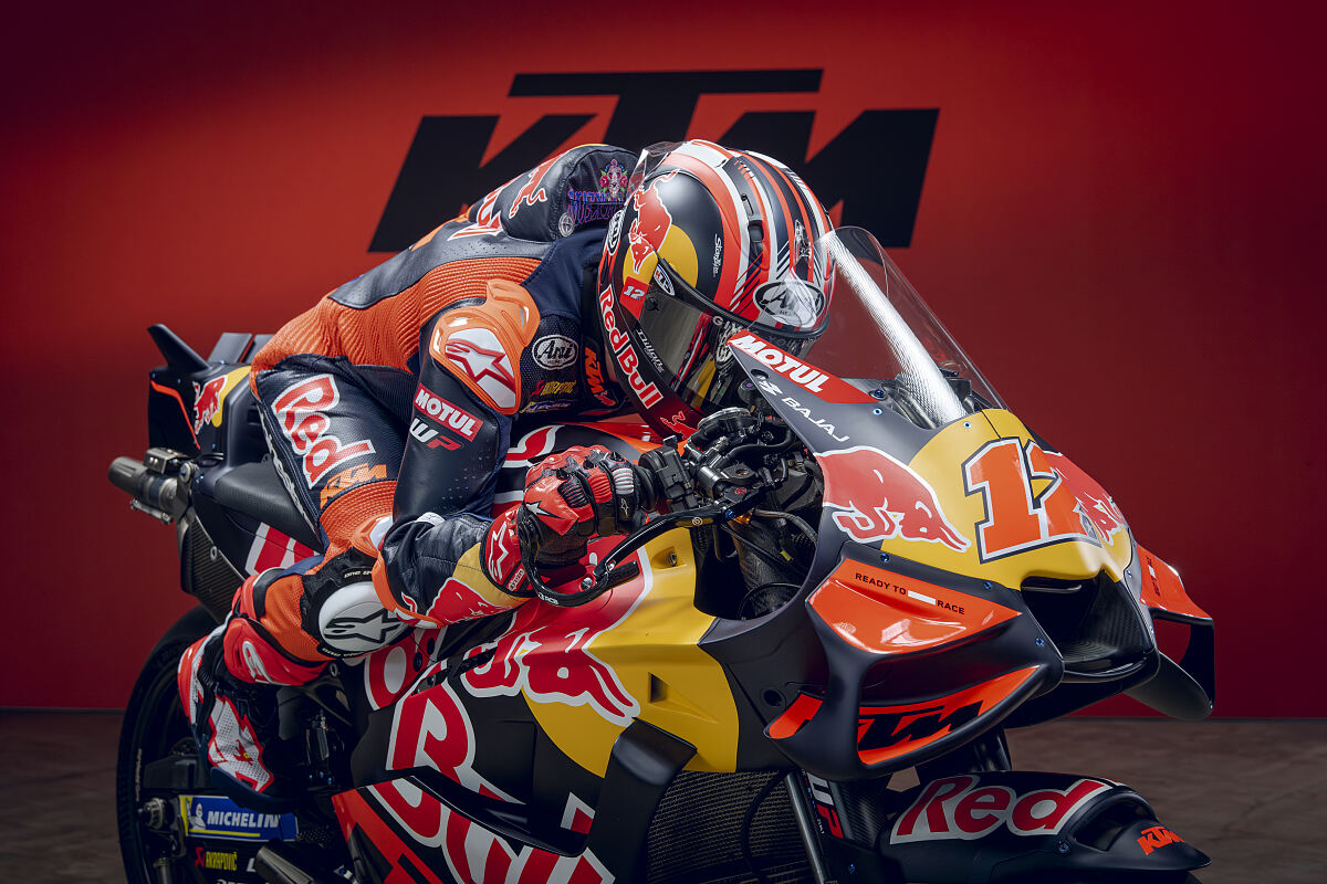 2026 MotoGP Red Bull KTM Team launch photoshoot images