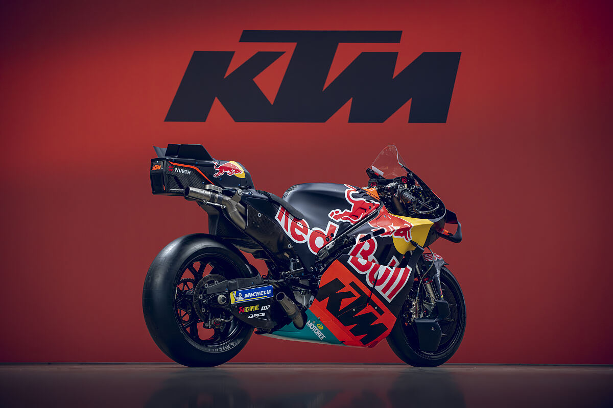 2026 MotoGP Red Bull KTM Team launch photoshoot images