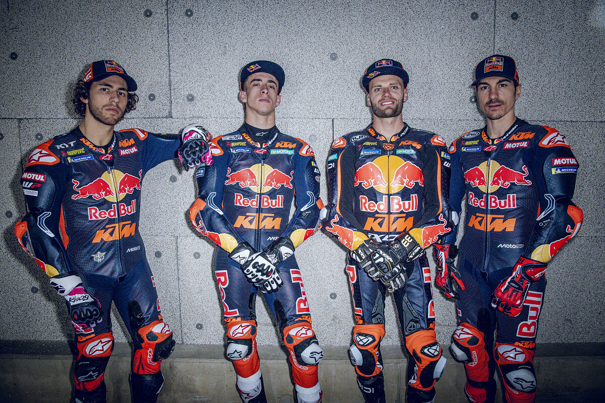 2026 MotoGP Red Bull KTM Team launch photoshoot images
