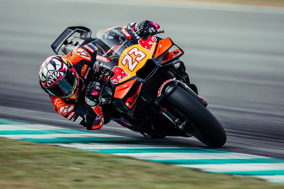 Enea Bastianini 2026 MotoGP Sepang test